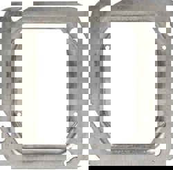 Square Electrical Box Cover: Steel